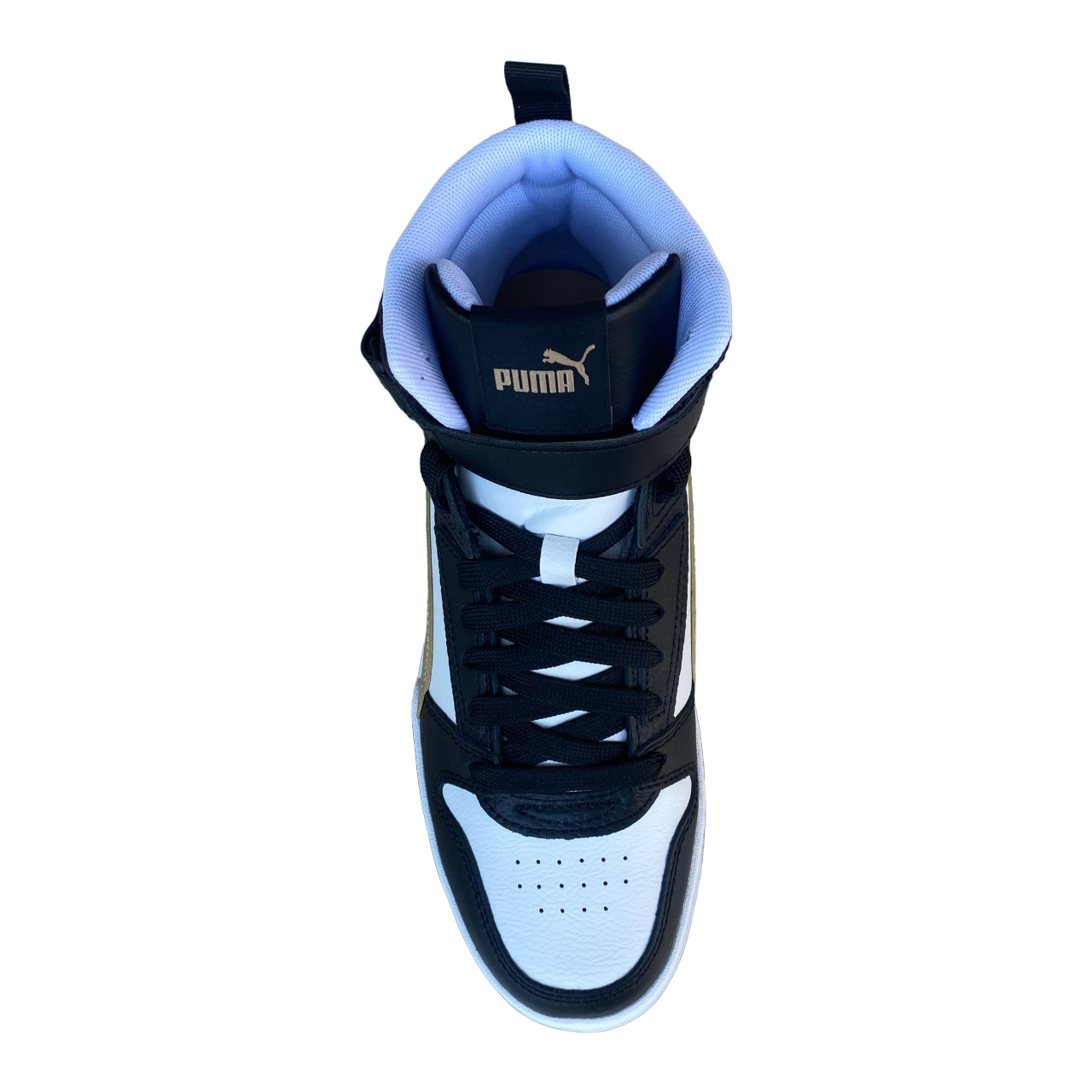 Puma Men's Sneakers RDB Game 385839-21 White-Black-Gold