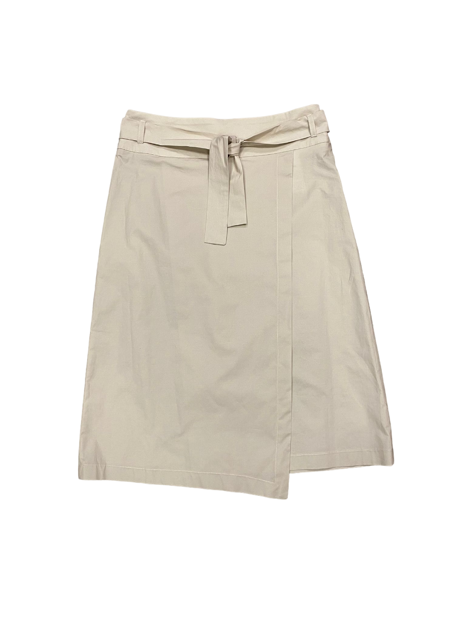 CafèNoir Wrap Skirt with Tie C7JC0103 M013 beige