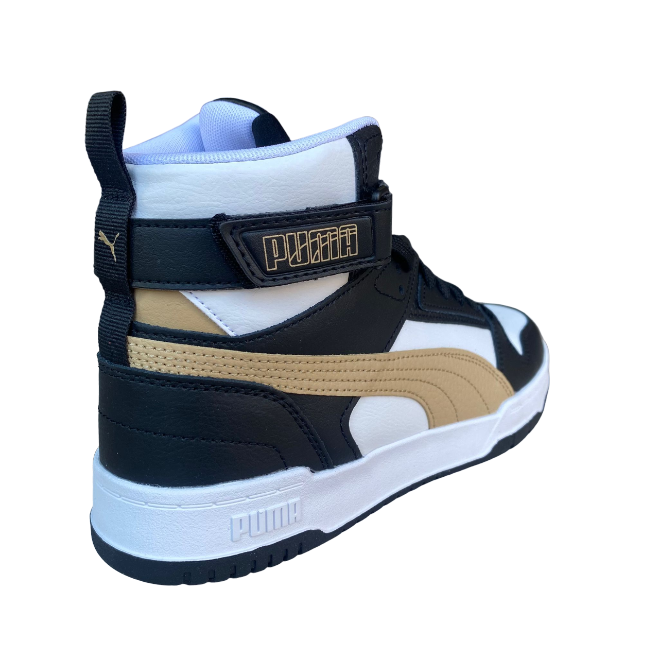 Puma Men's Sneakers RDB Game 385839-21 White-Black-Gold