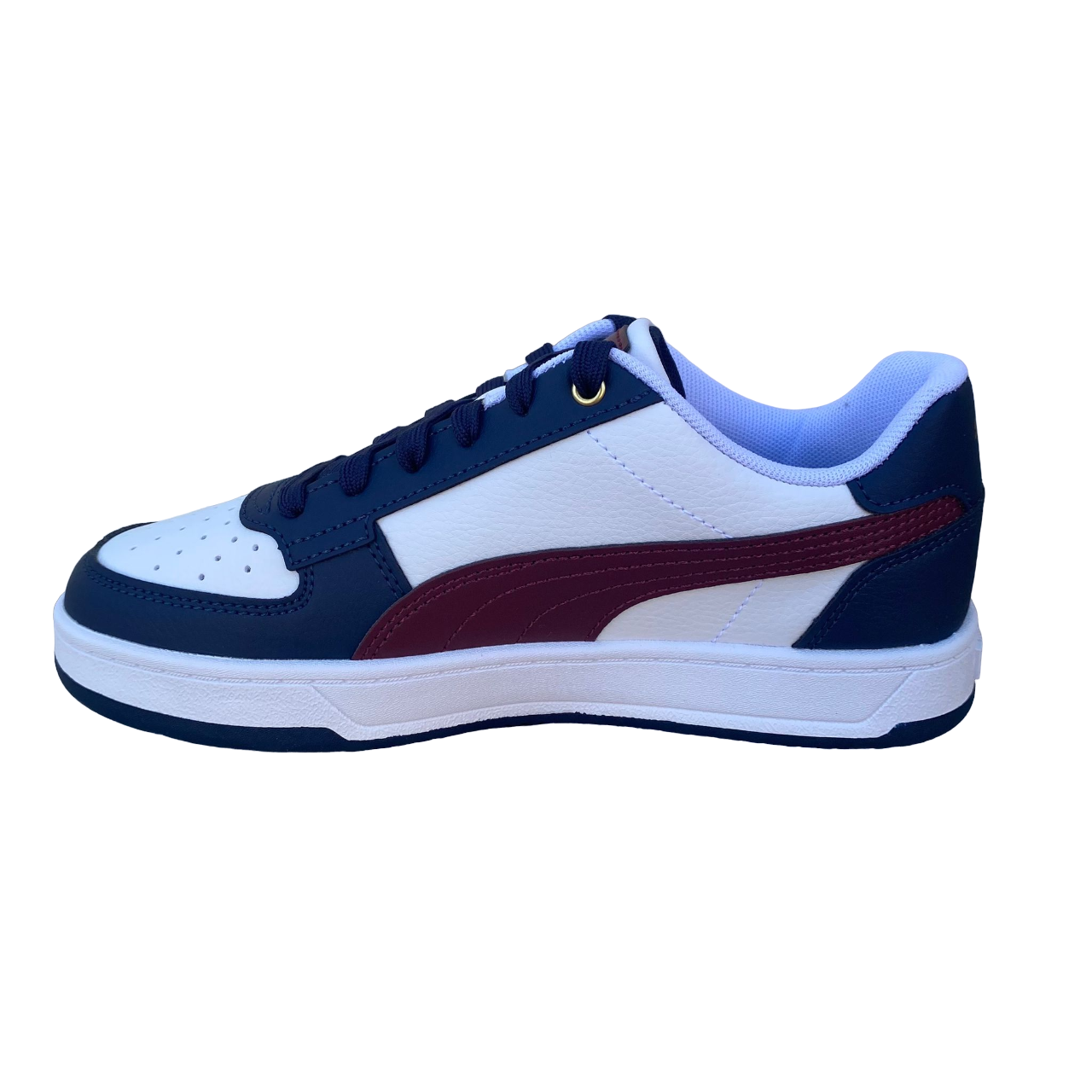 Puma boys' sneakers Caven 2.0 393837-03 white-jasper red-blue