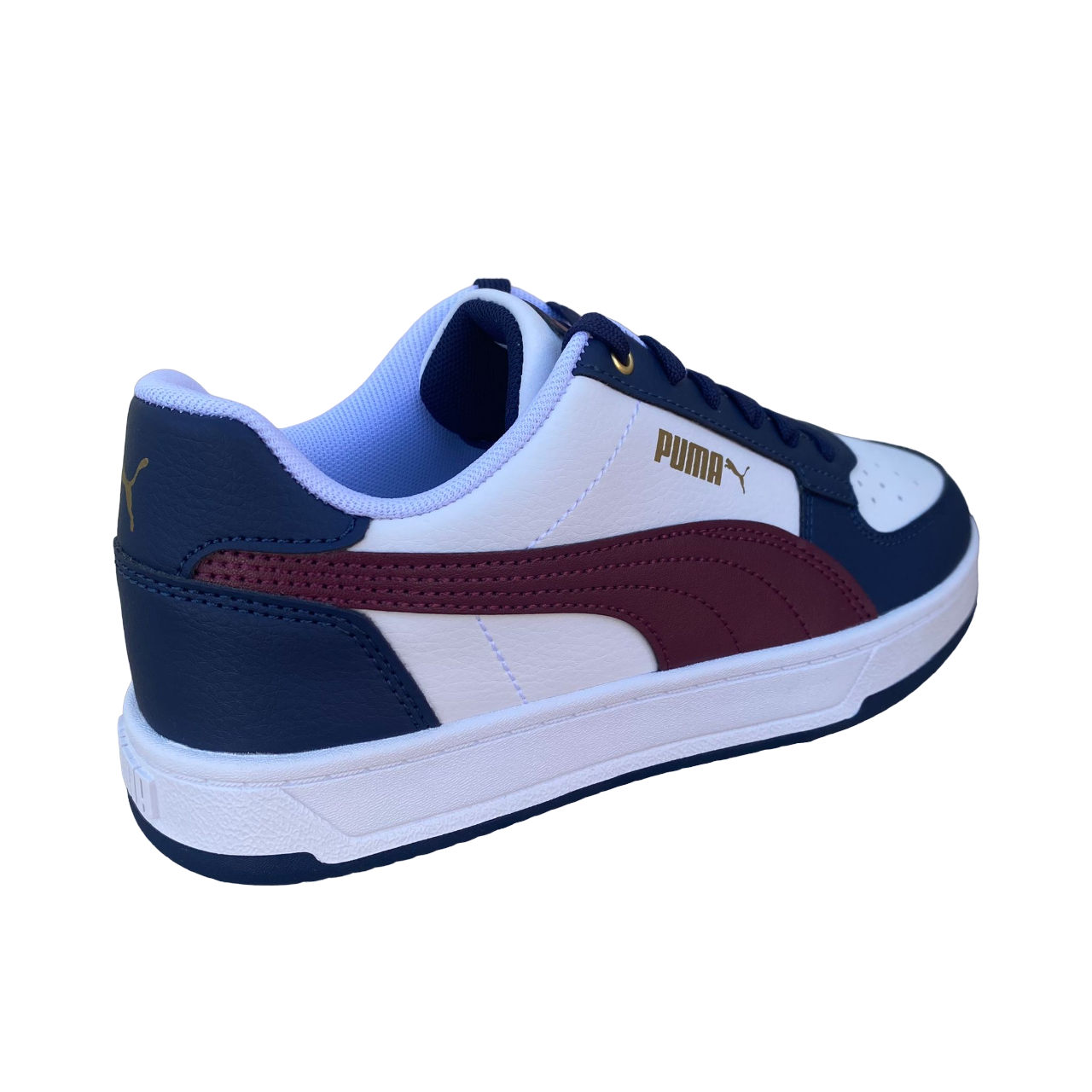 Puma boys' sneakers Caven 2.0 393837-03 white-jasper red-blue