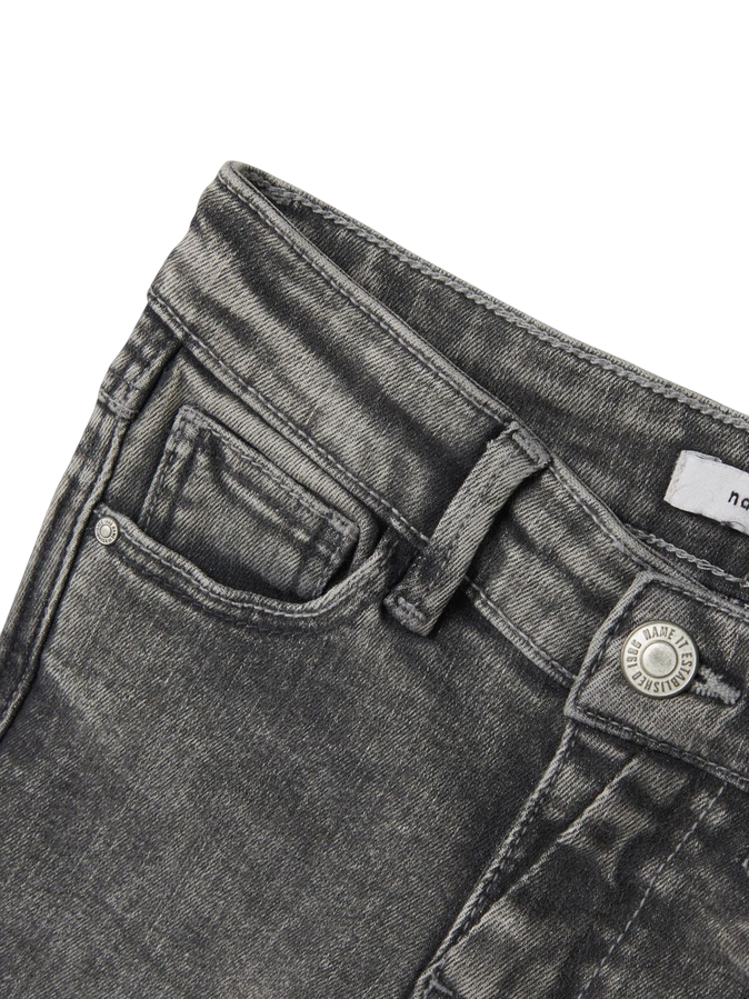 Name it Jeans Bootcut Bambina Nero 13208876 - Pantaloni Junior