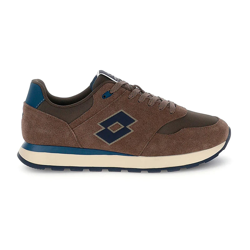Lotto scarpa sneakers da uomo Trainer AMP 222902 DM9 marrone