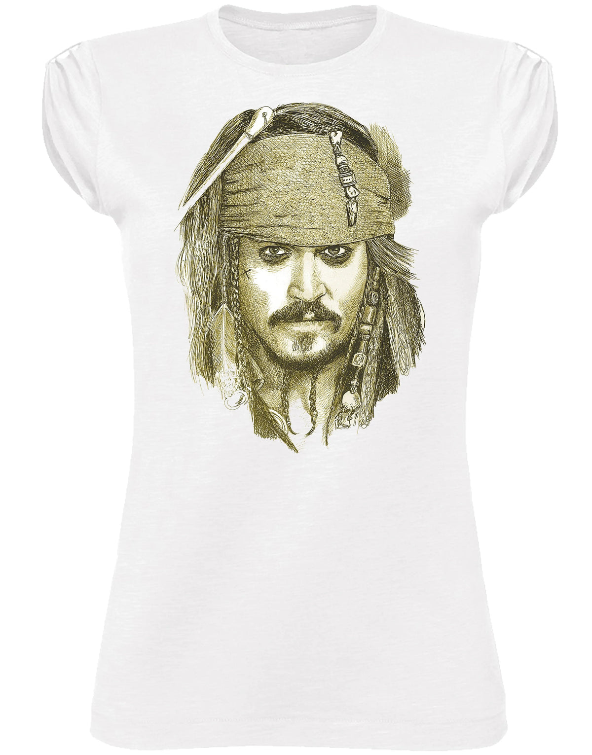 Street Style The Legend Pirata Stilizzato Multicolore - T-shirt Donna