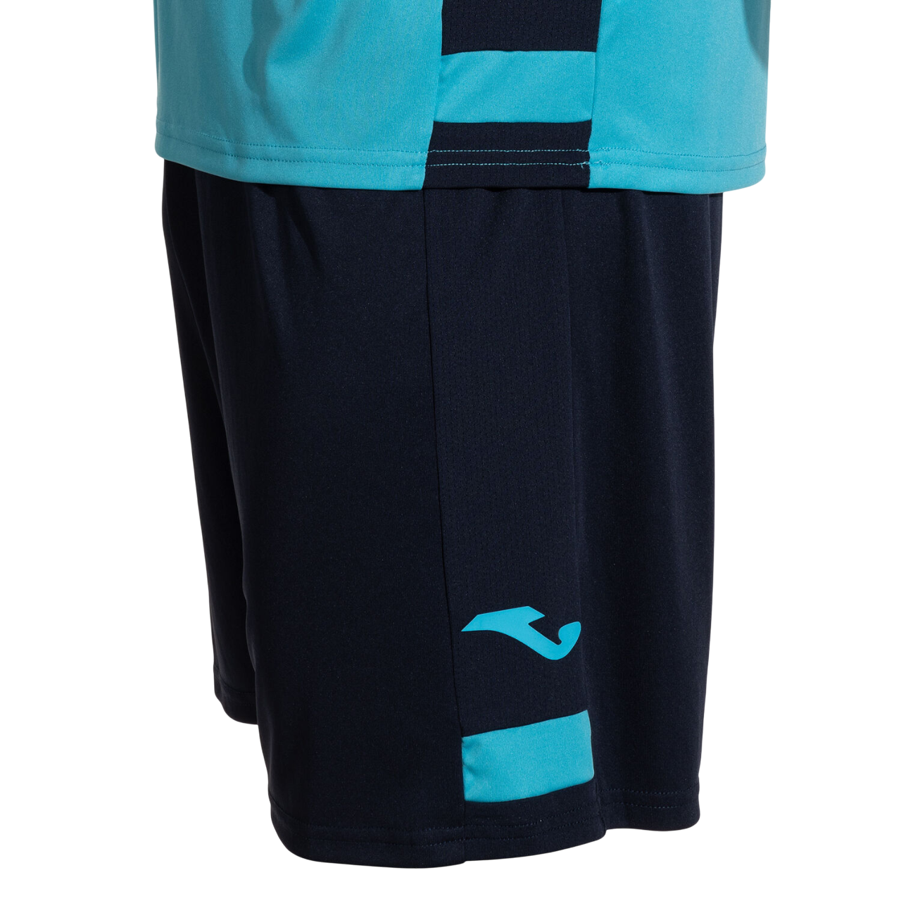 Joma Lider Set Uomo Turchese Fluorescente/Blu Scuro 