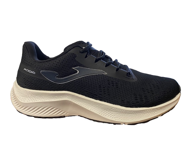 Joma Rodio Men 2201 RRODIW2201 Black White - Lightweight Breathable Men's Running Shoes