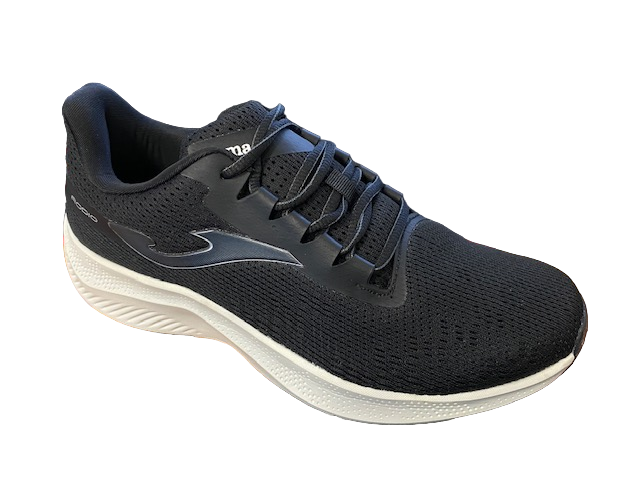 Joma Rodio Men 2201 RRODIW2201 Black White - Lightweight Breathable Men's Running Shoes