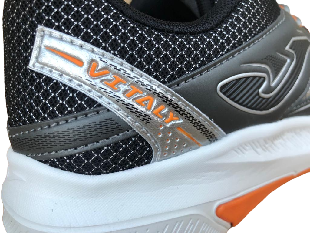 Joma Vitaly 2328 Men's Running Shoes 8445757920966 Grey Black Orange