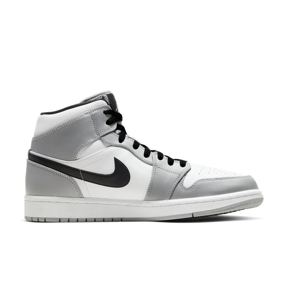 Jordan 1 Mid Light Smoke Grey