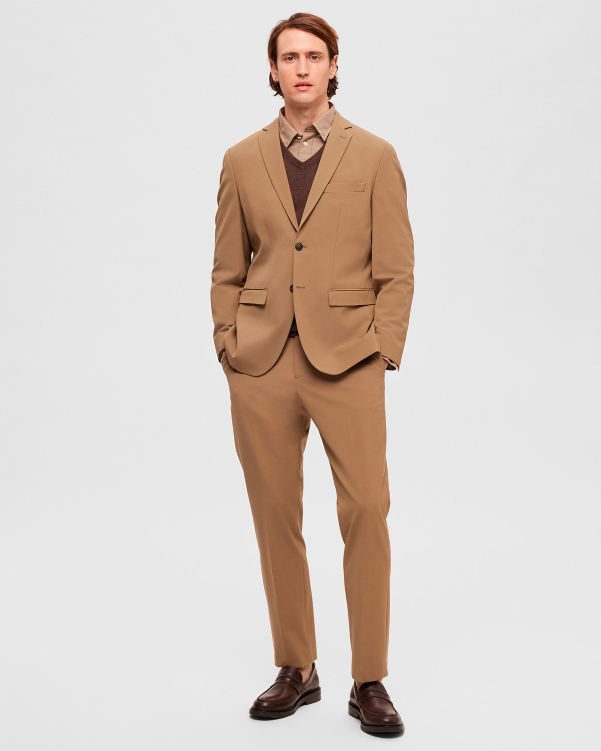 Blazer Liam Slim Flex Camel