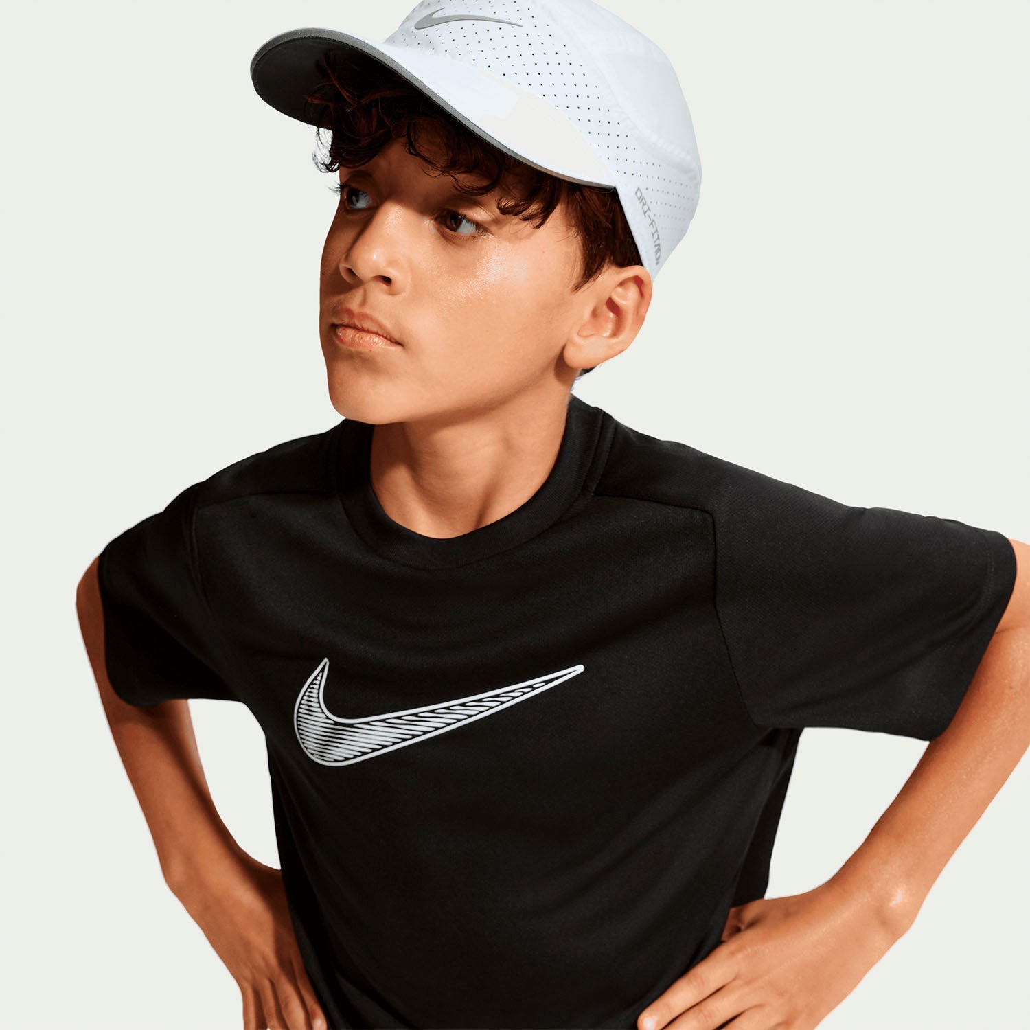 Nike t-shirt training junior multisport Dri-FIT IF2430-010 nero