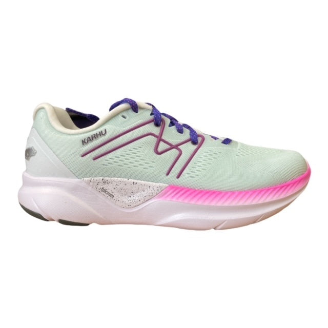 Karhu Fusion Ortix W F200330 - Women's Racing Wide Fit Running Shoes White Magenta