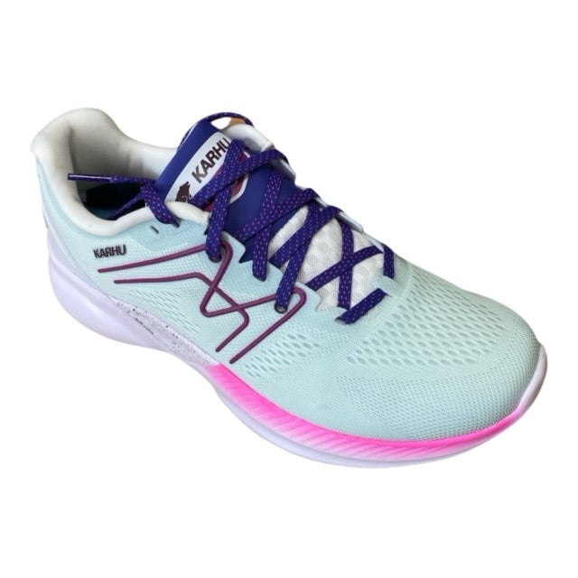 Karhu Fusion Ortix W F200330 - Women's Racing Wide Fit Running Shoes White Magenta