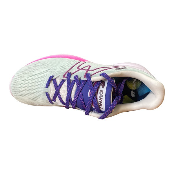 Karhu Fusion Ortix W F200330 - Women's Racing Wide Fit Running Shoes White Magenta