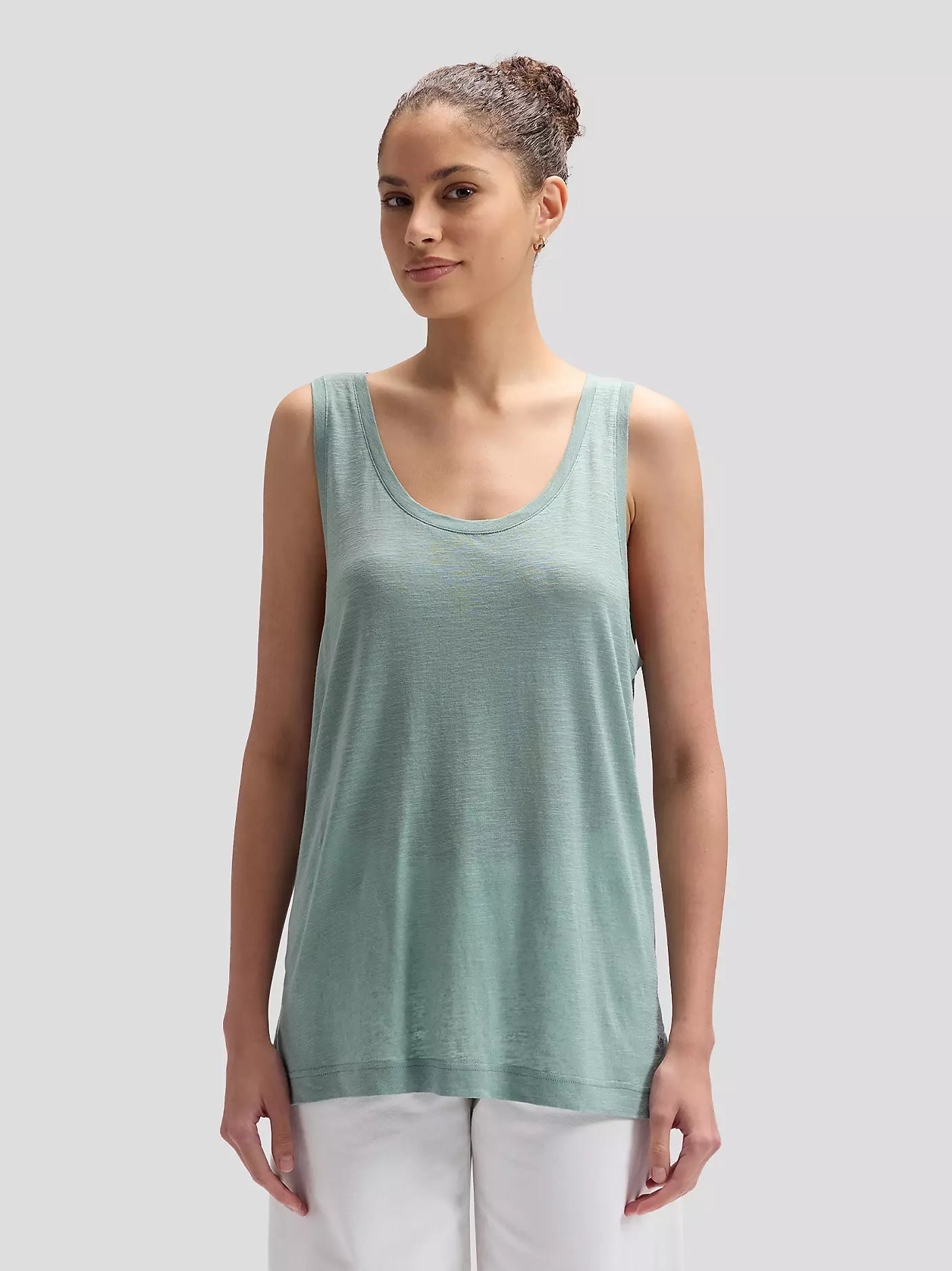 Lee canotta donna Slim Lightweight Tank Top 112377015 Desert Sage