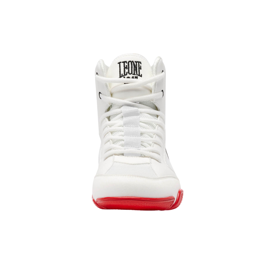 Leone 1947 Stivaletti Premium CL110 Bianco – Scarpe da Boxe Unisex, Comfort e Stabilità