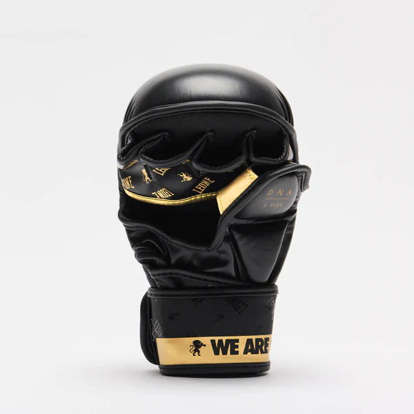 Guanti MMA Leone DNA GP144 Nero - Professionali Grip