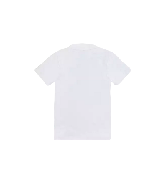 Levi's Kids polo manica corta junior con logo crest EA893-W3B bianco