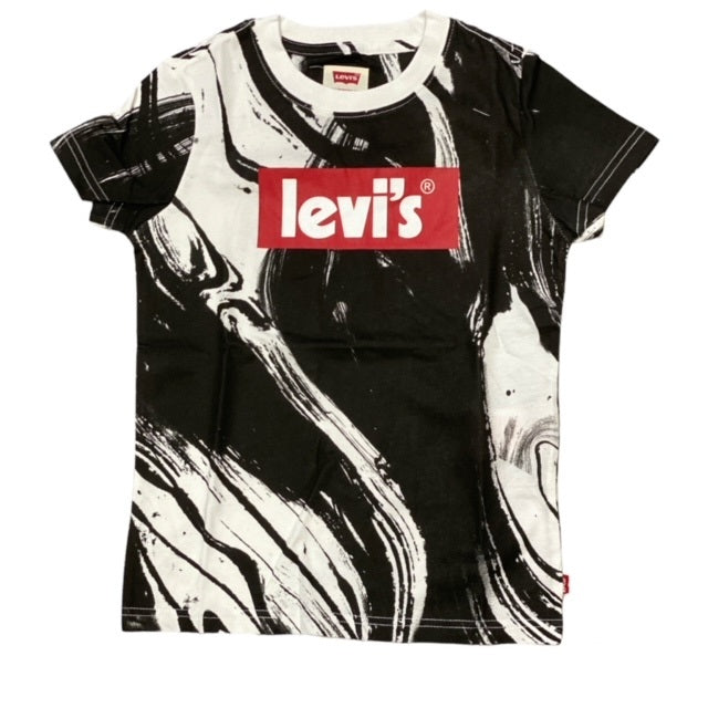 Levi's maglietta manica corta da bambino Meet&amp;Graphic 3EE626 4EE626 angel blue