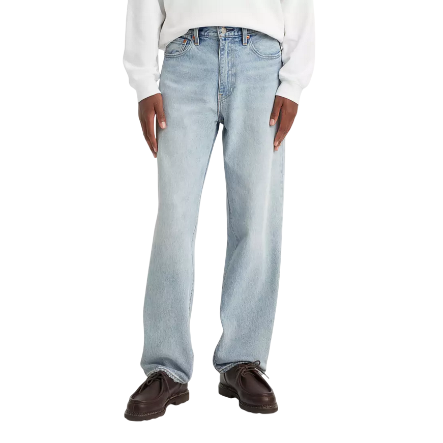Levi's Jeans Uomo 568 Gamba Dritta 29037-0062 Baby Blue Essentials
