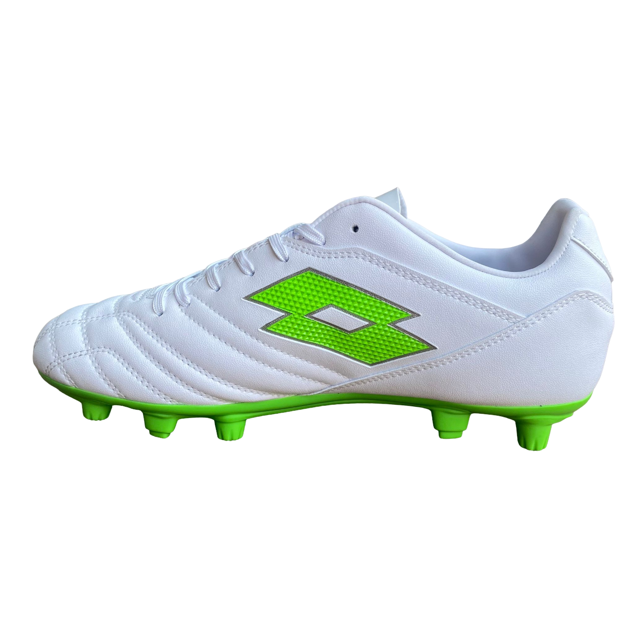 Lotto Stadio 705 FG Scarpe Calcio Uomo Bianco