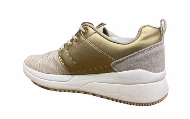 Women's Lotto Iris II AMF Gold Sneakers - Stylish Walking Shoes