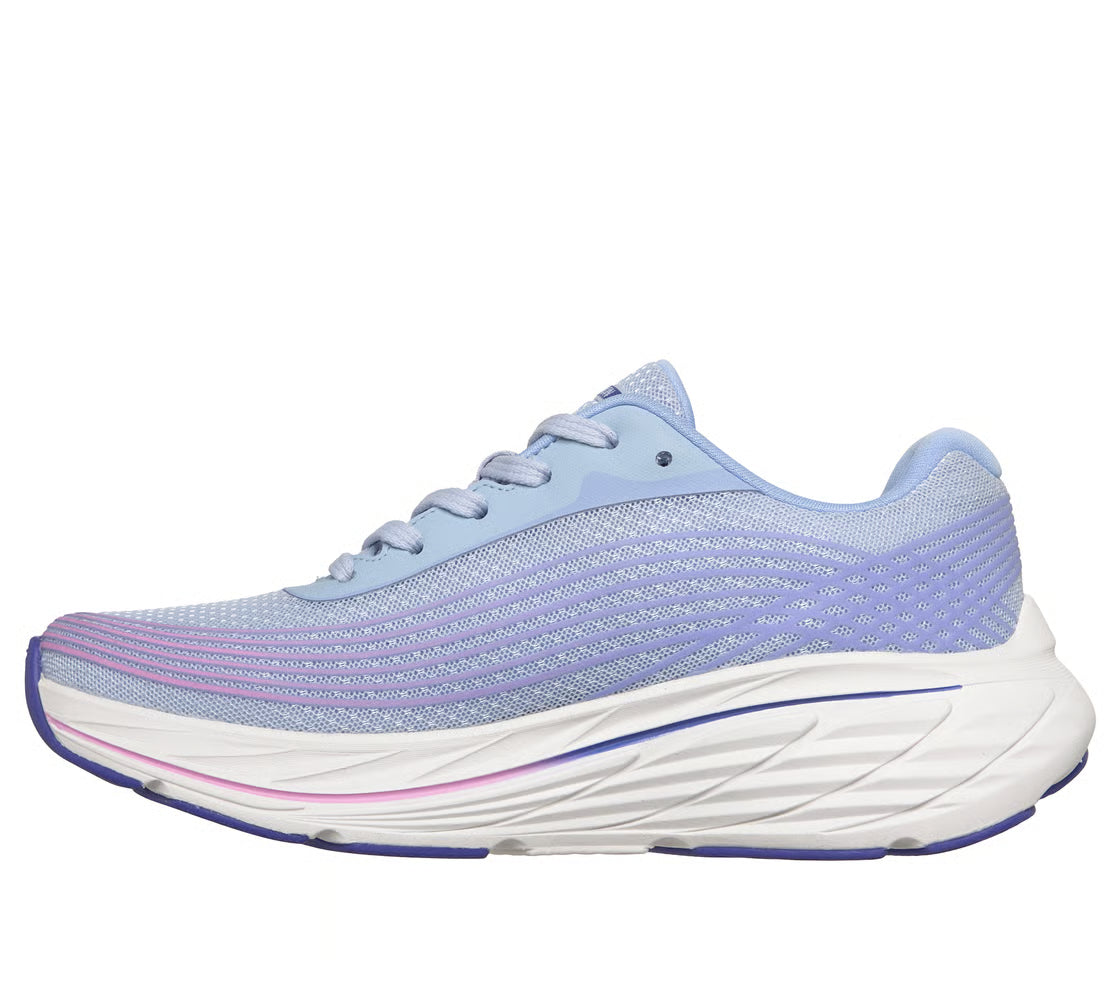 Skechers Max Cushioning Elite 3 Valares 129721-LBPK Scarpe Running Donna Celeste Rosa - Running
