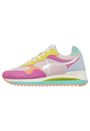 YAK-W. SUEDE/FUCHSIA-PINK-MULTICOLOR