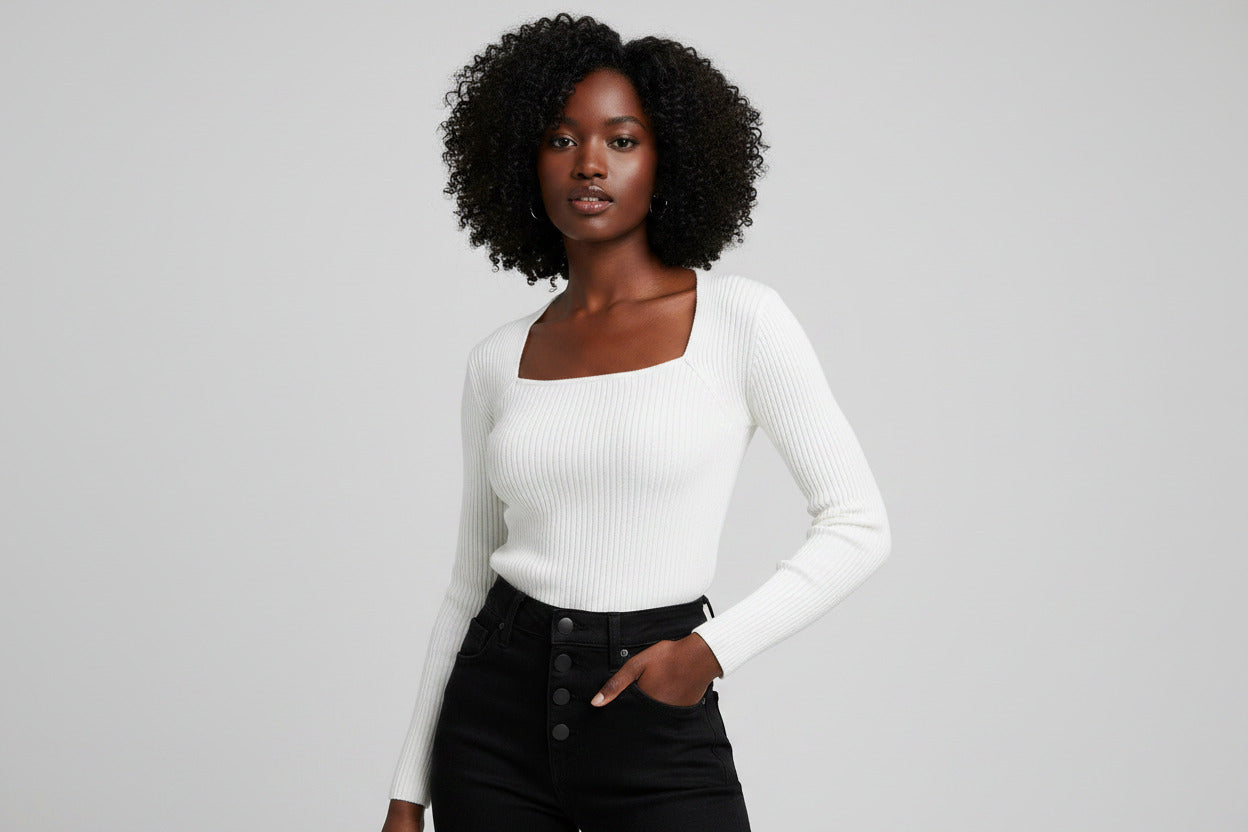 Maglia Pullover Donna Autunno Inverno Morbida e Calda – Casual Elegante