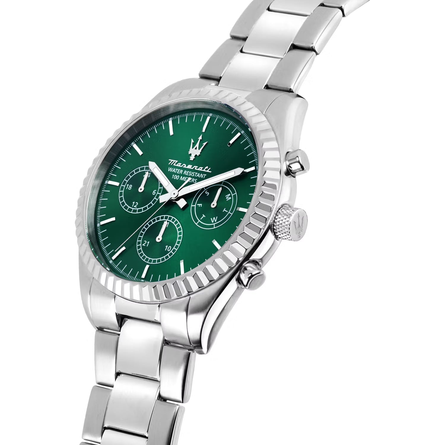 Maserati Competizione R8853100044 – Orologio al quarzo, quadrante verde, 43mm