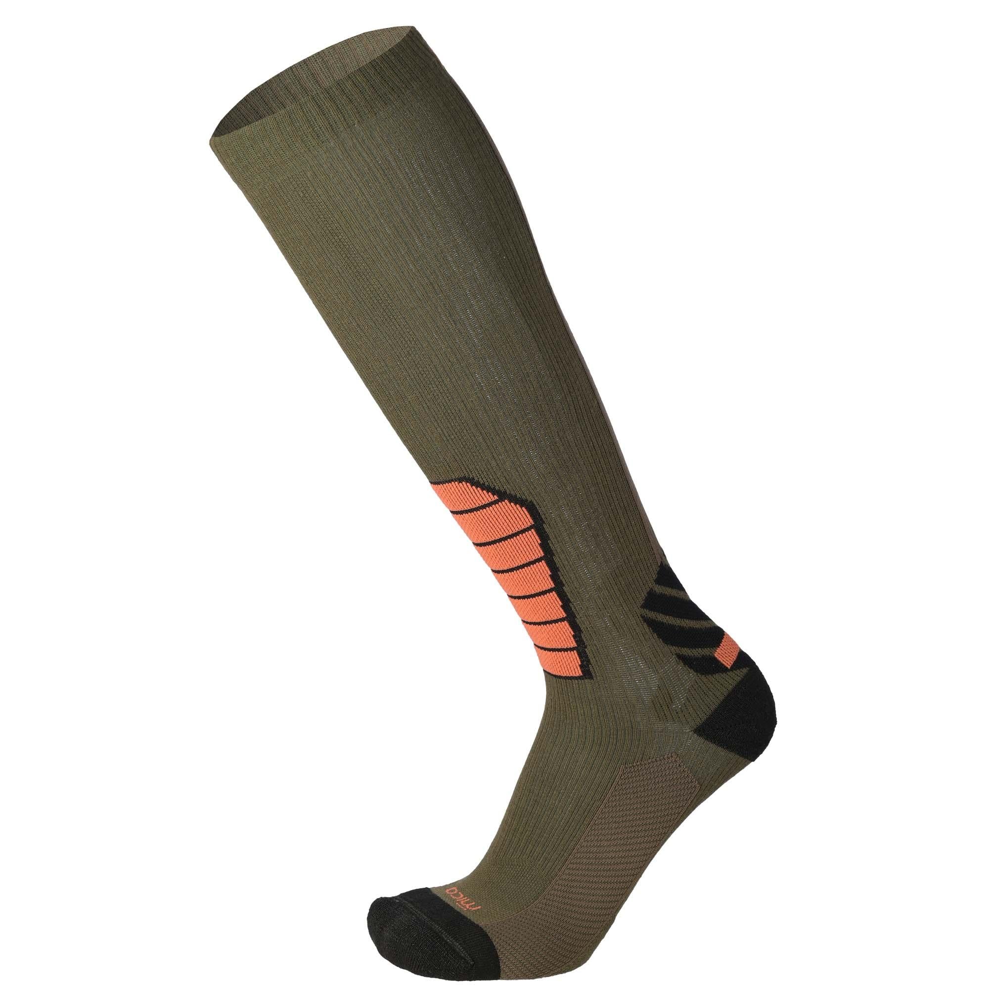 Mico Calza Lunga Hunt &amp; Fish Medium Weight Extra Dry Unisex Verde - CA03045-006