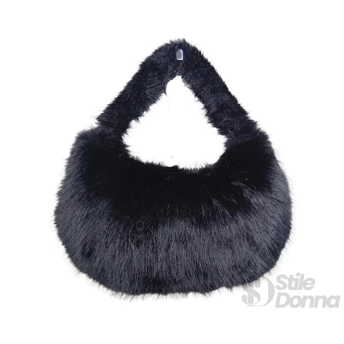 Mini Hobo in Pelliccia Sintetica