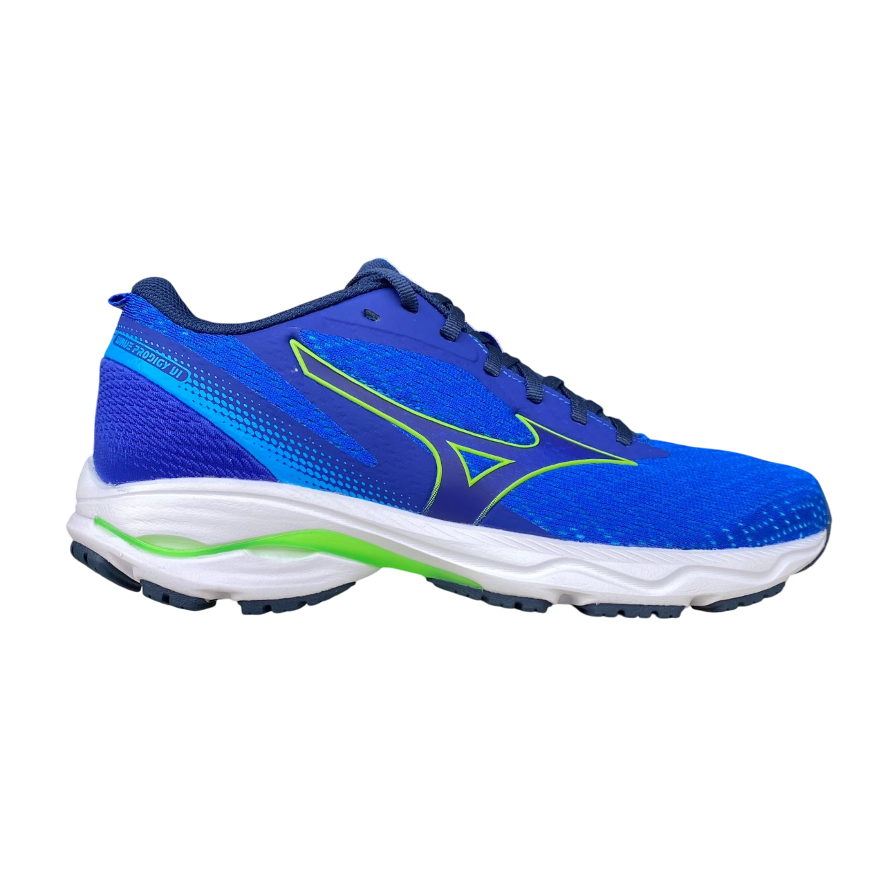 Mizuno Wave Prodigy 6 J1GC241053 Men's Running Shoes Blue Green Beginners