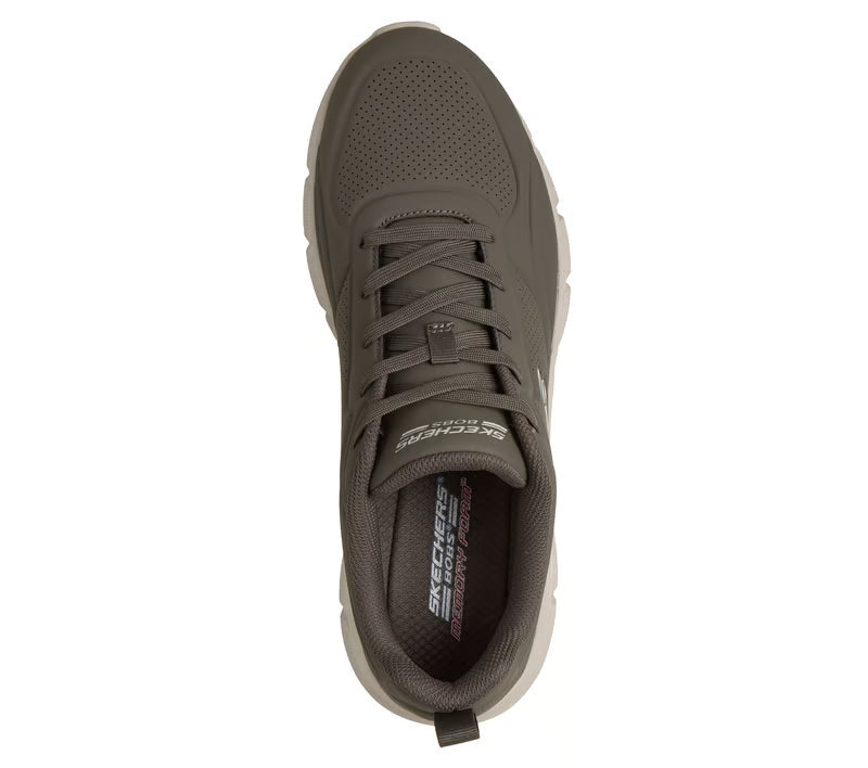 Skechers Scarpa Uomo Bobs Flex Arctic Edge 118110/DKTP tortora