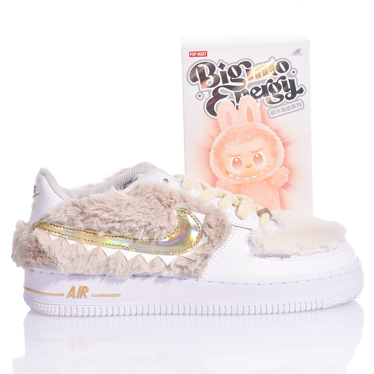 Nike Sneaker Unisex Air Force 1 Labubu POP MART Edizione Limitata