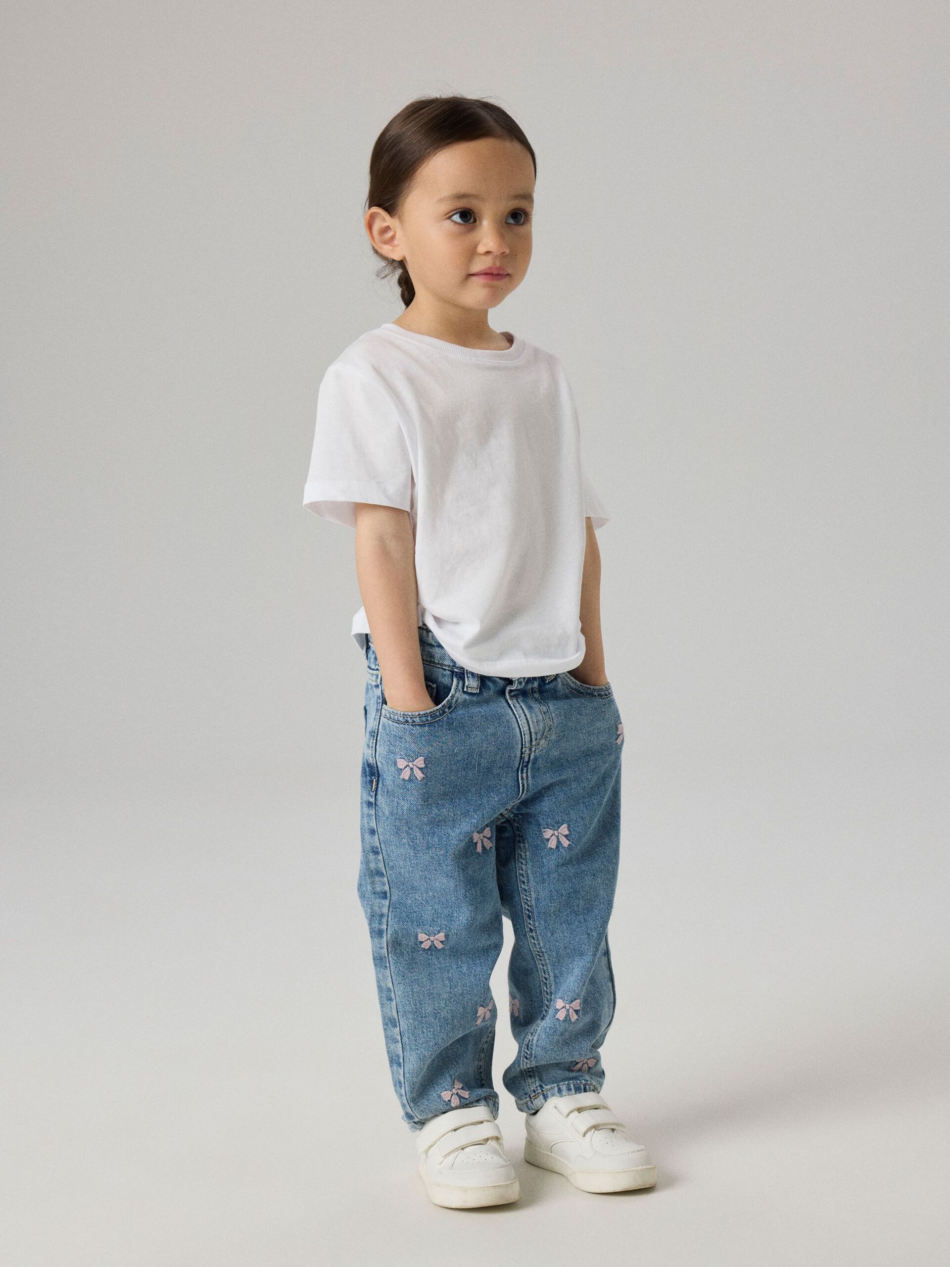 Name It Jeans Bambina Bella Mom Blu - 13232569