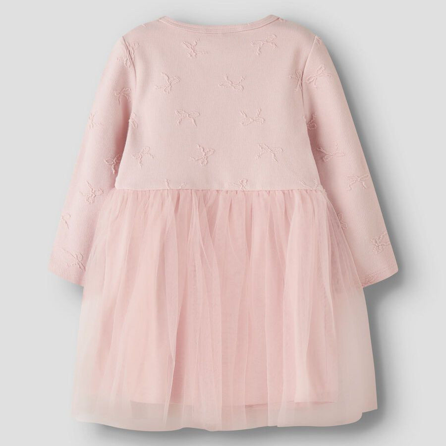 Name It Vestito Bambina Rosa Jacquard AI26 - 13257500
