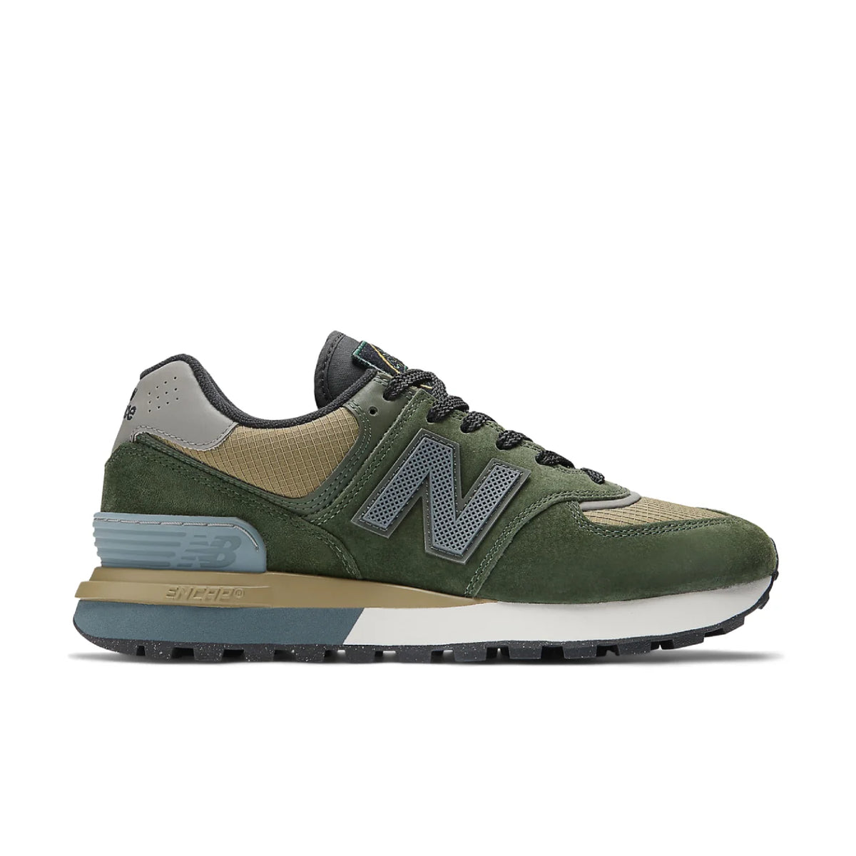 New Balance 574 Legacy Stone Island Dark Green