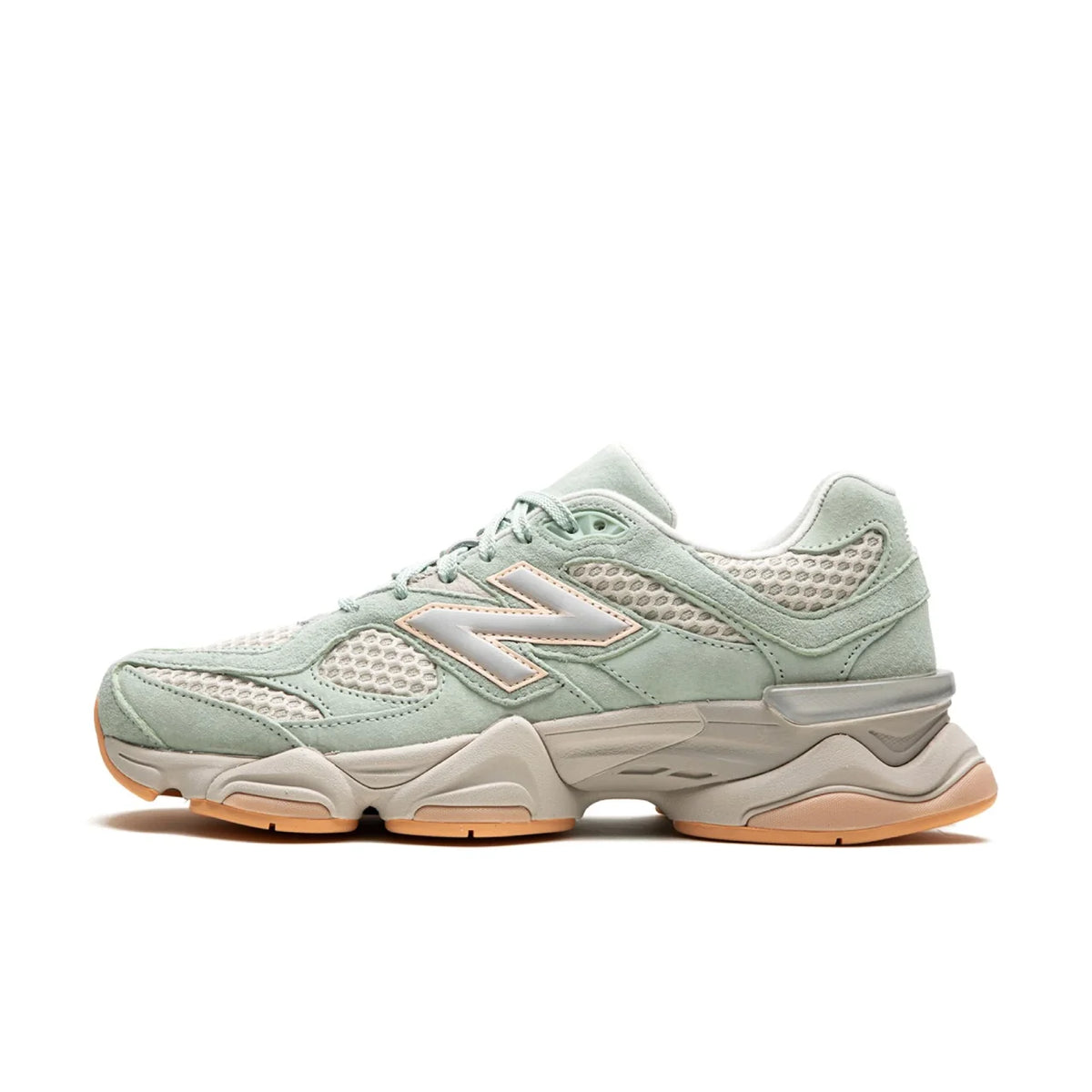 New Balance 9060 The Whitaker Group Missing Pieces Silver Moss Green