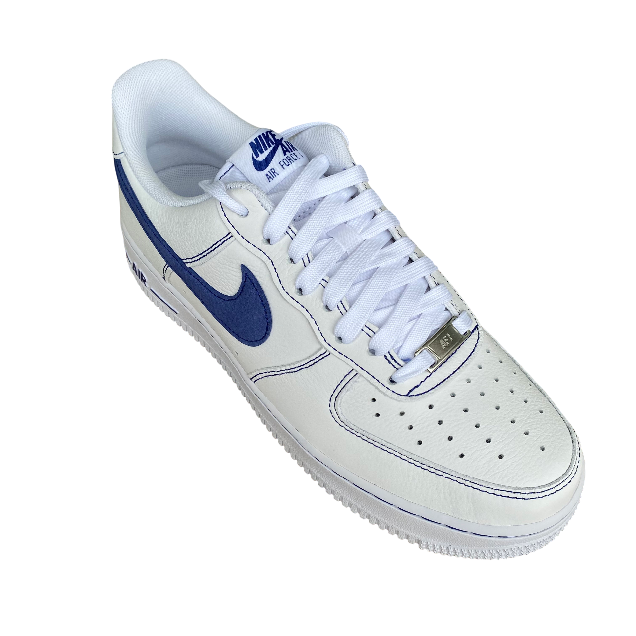 Nike HQ2037-100 Air Force 1 '07 LBV | Bianco Azzurro - Sneakers Iconiche