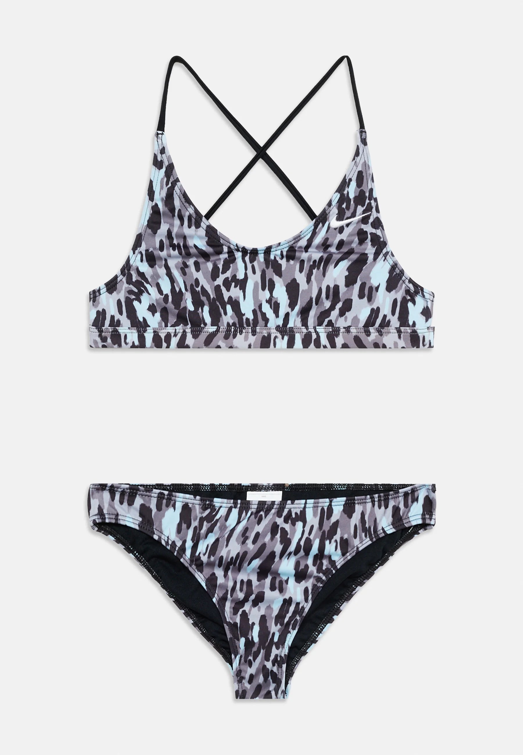Nike Lace Up Bikini Junior Ragazza Nero - NESSF743GP-001