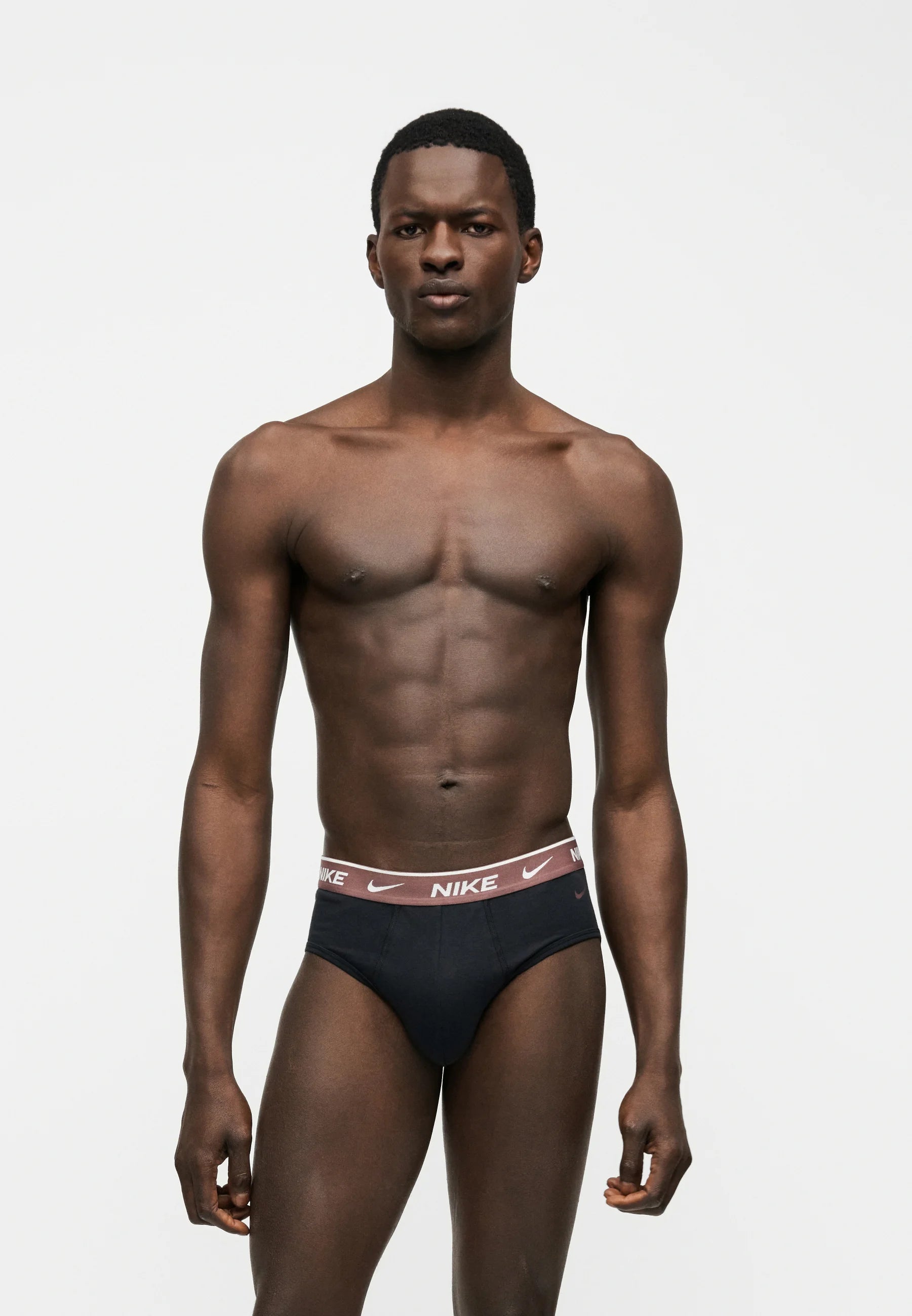Nike Slip Uomo Essential Cotton Stretch Nero Confezione da 3 - KE1283-UA6