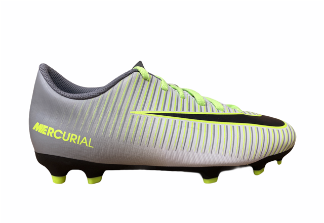 Nike Mercurial Vortex III FG Scarpe Calcio Junior Platino