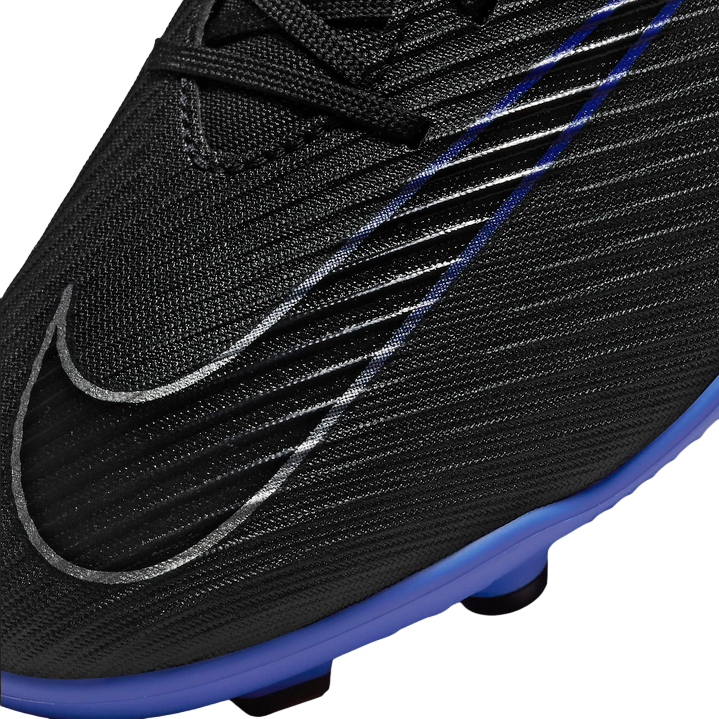 Nike Vapor 15 Club FG/MG Scarpe Calcio Uomo Nero Azzurro