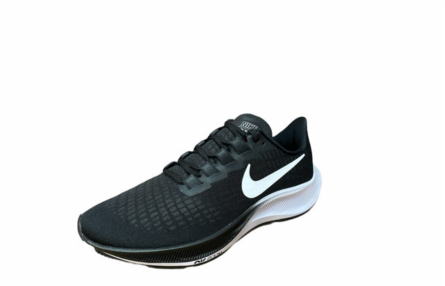 Nike Air Zoom Pegasus 37 Men's Running Shoes Black White - Global Icon