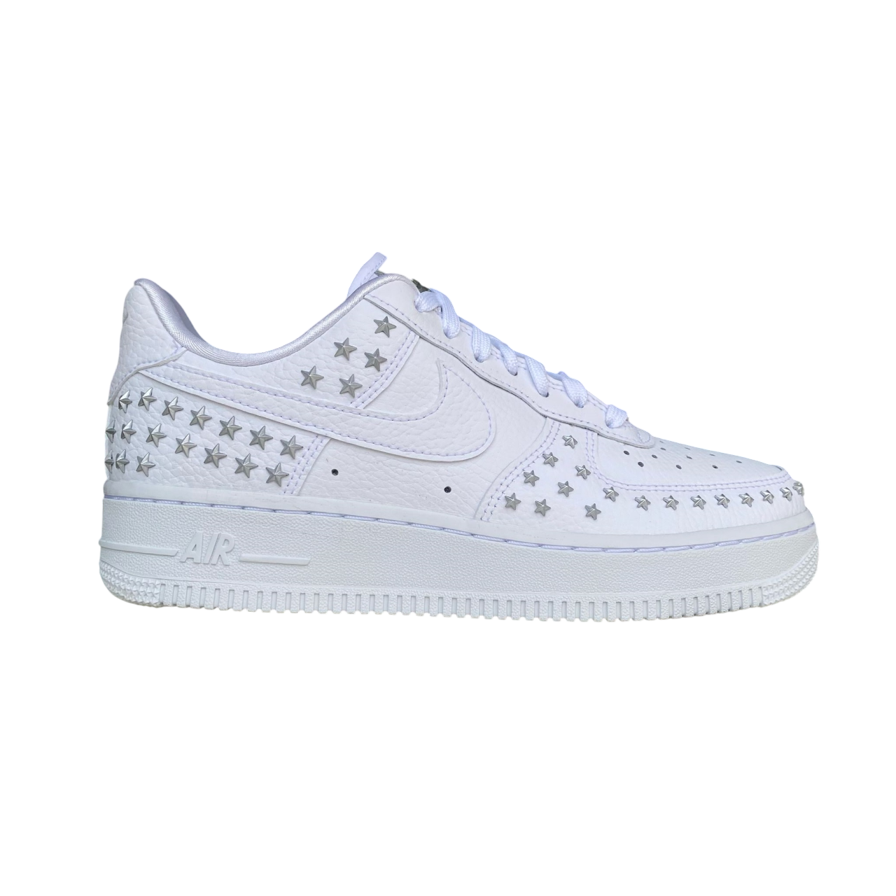 Nike Air Force 1 '07 XX Studded AR0639-100 Donna Bianco