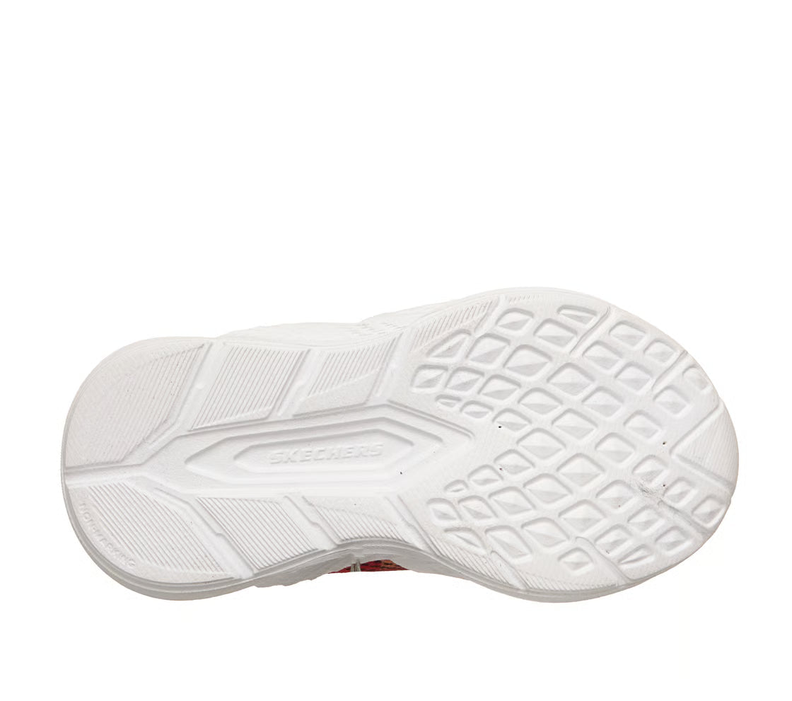 Skechers scarpa da ginnastica da infant con le luci Meteor-Lights 2.0 401490NC/RDBK rosso