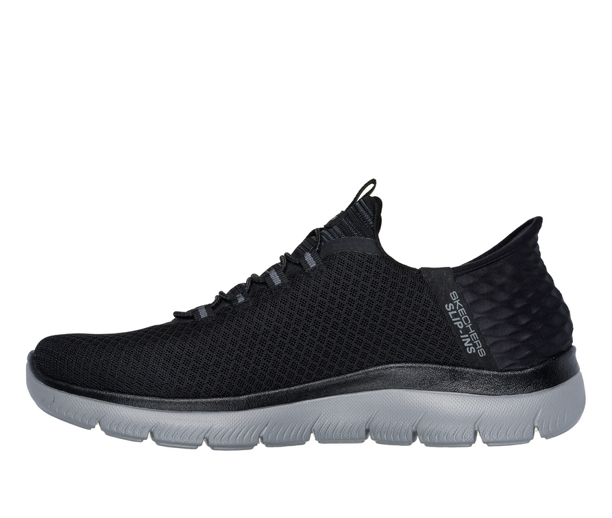 Skechers scarpa uomo Slip-ins Summits High Range 232457/BKCC nero-carbone