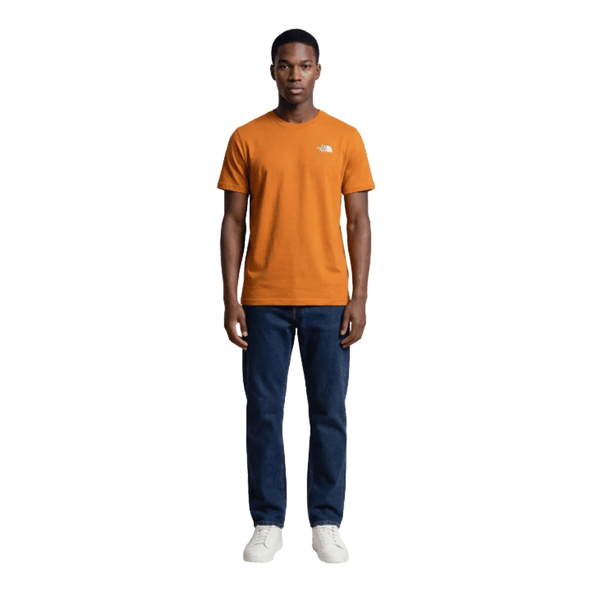 The North Face T-shirt arancio Evolution Simple Dome Regular da uomo NF0A8CZ2G5I