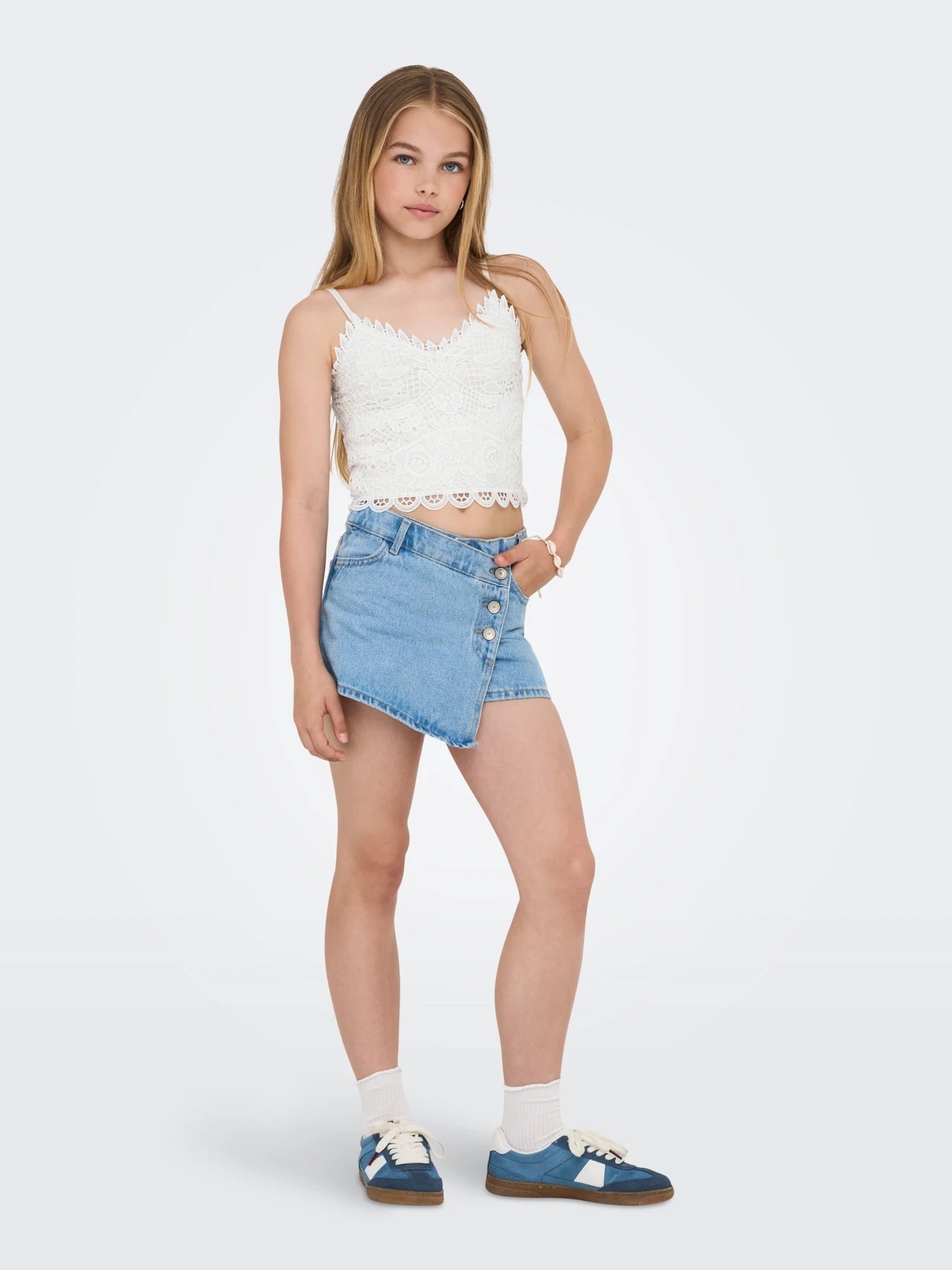 Only canotta da ragazza KOGHONEY 15325740 bianco